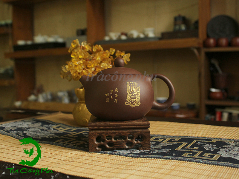 Ấm Tử Sa Tây Thi Cát Tường - ATS1342